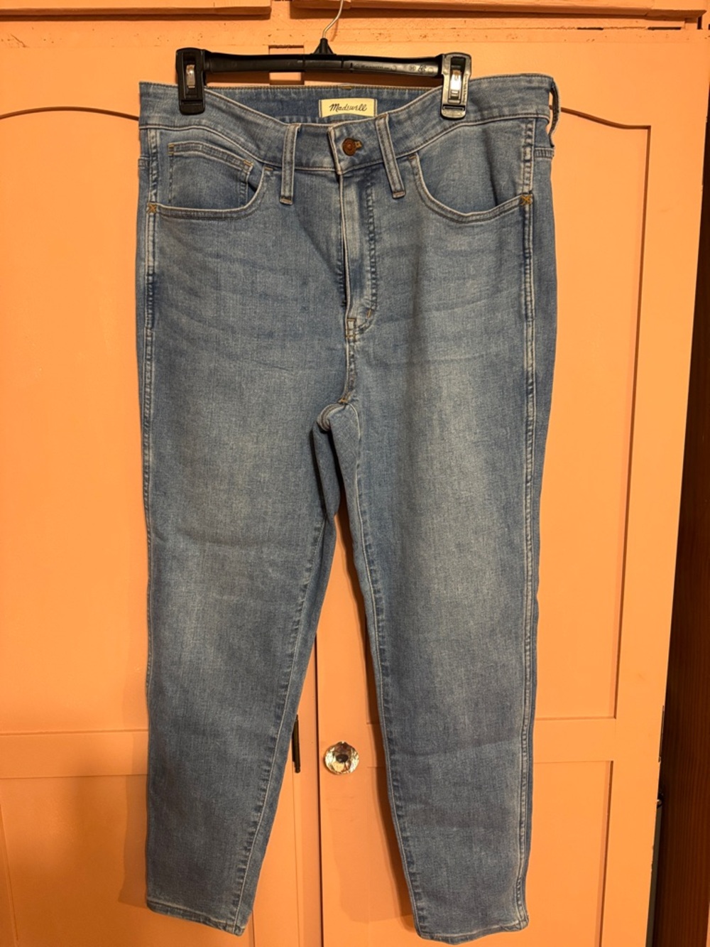 Madewell Light Blue High-Rise Skinny Jeans